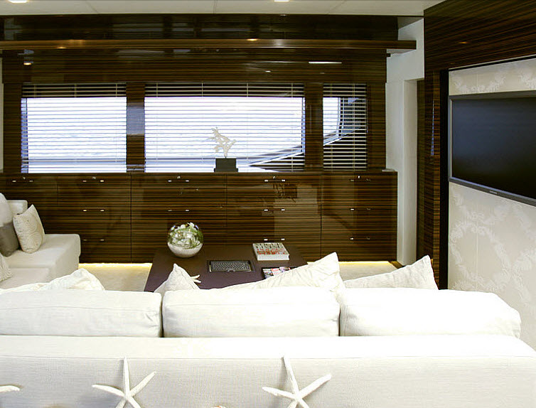 view on a Tamsen Yacht