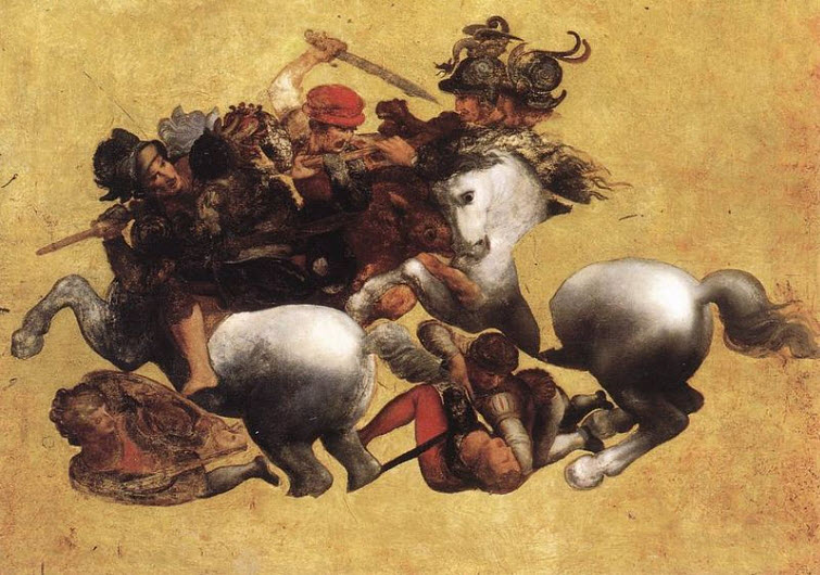 Battle of Anghiari Leonardo_da_Vinci