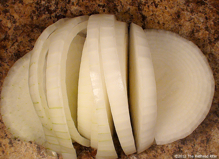 Sliced onion