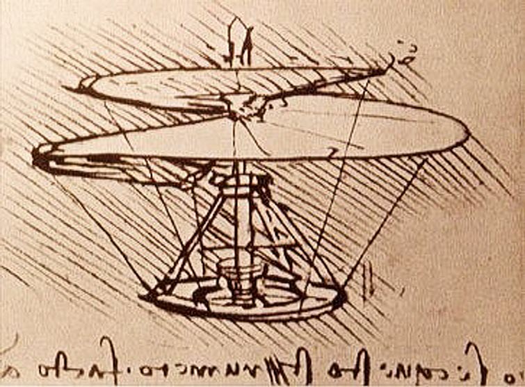 Leonardo_da_Vinci_drawing helicopter
