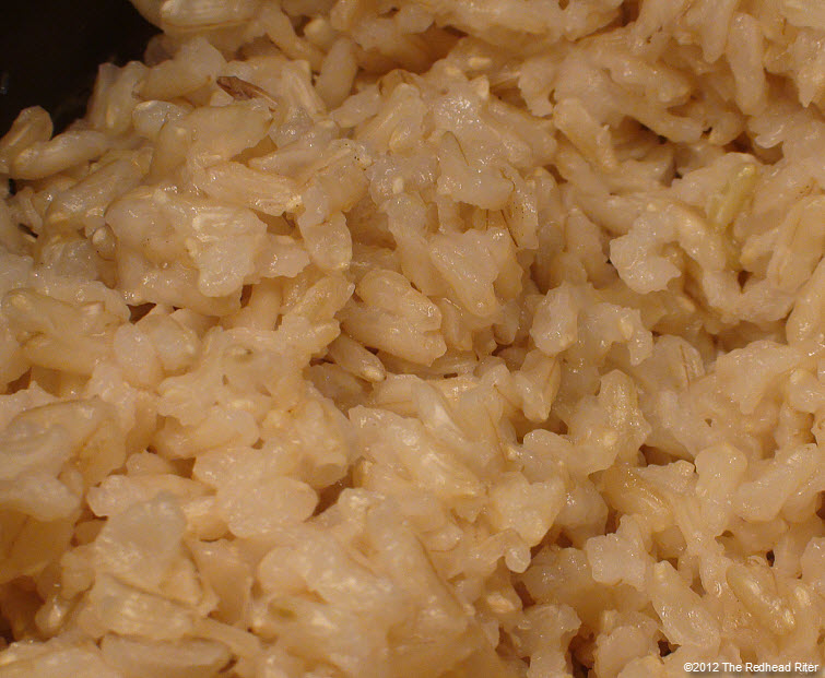 brown cooked long grain rice 2