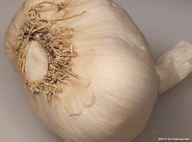 fresh whole garlic clove chopped