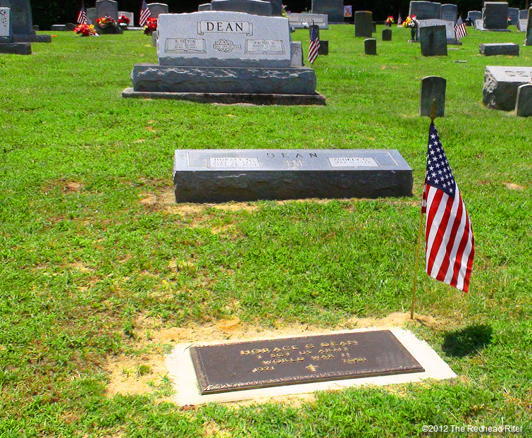 Dean family gravestones Williamsburg Virginia