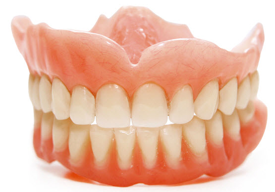 false teeth women men dentures