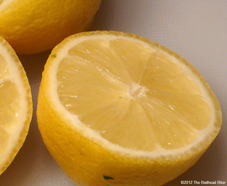 yellow juicy lemons in marinate 2