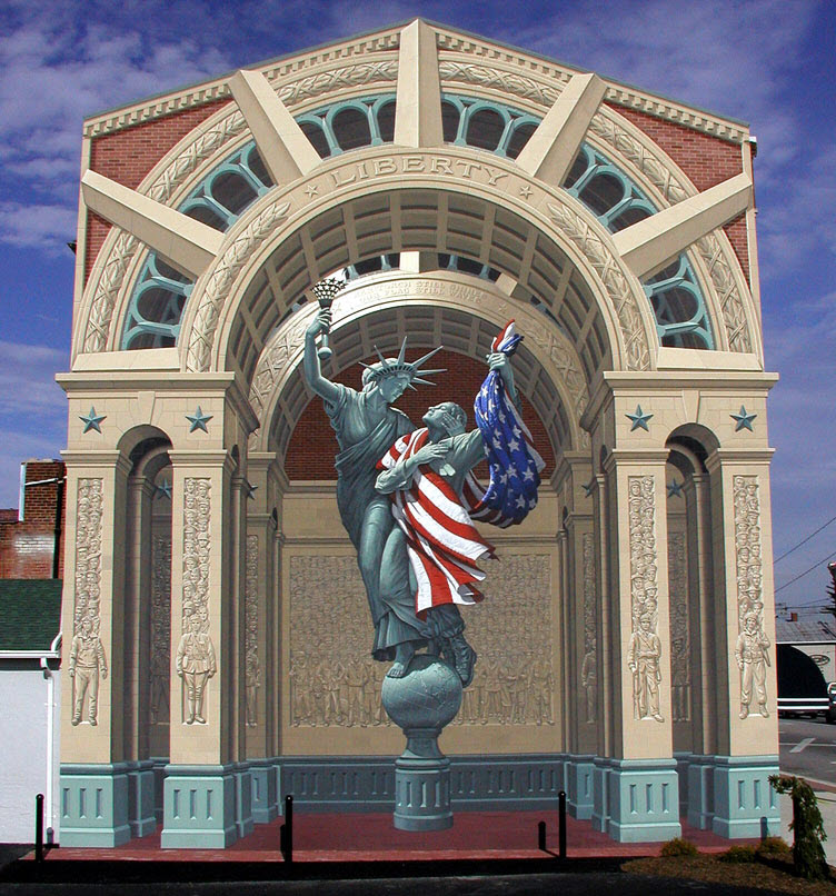 Eric Grohe Murals Liberty Remembers 1