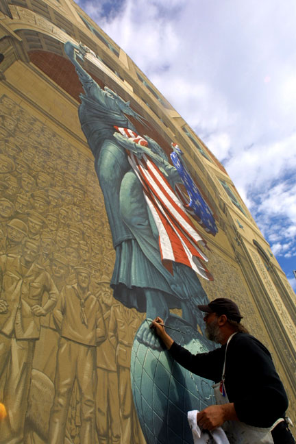 Eric Grohe Murals Liberty Remembers 2