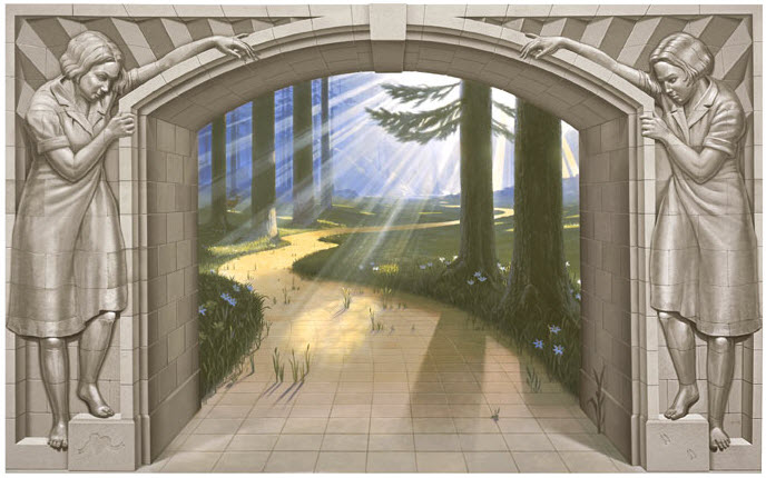 Eric Grohe Murals Paths of Promise 2