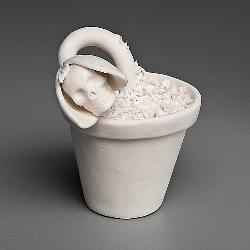 Kate MacDowell porcelain seedling_detail2