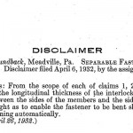 Sundback zipper 1917 patent 5