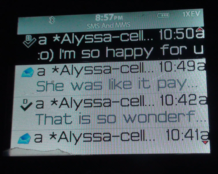 alyssa so excited text message 3