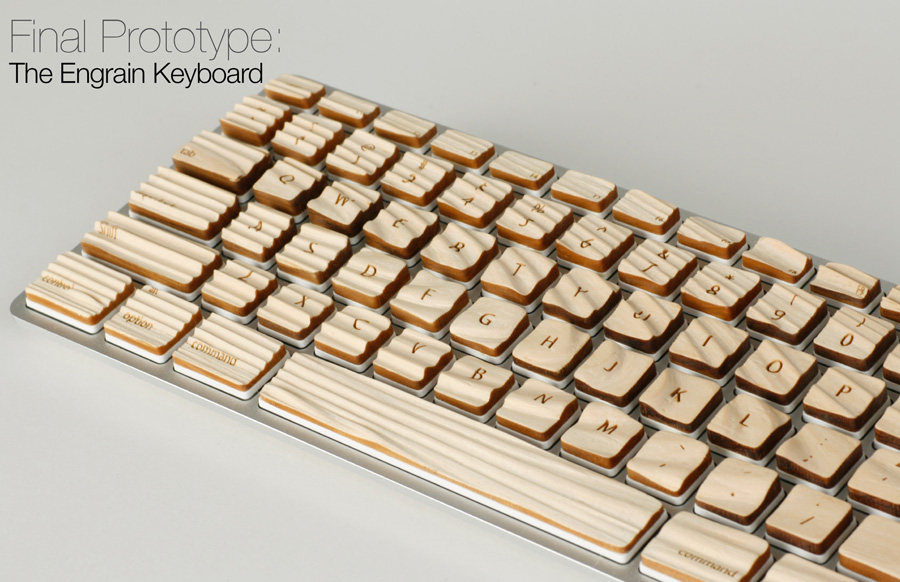 michael roopenian engrain keyboard wood 2