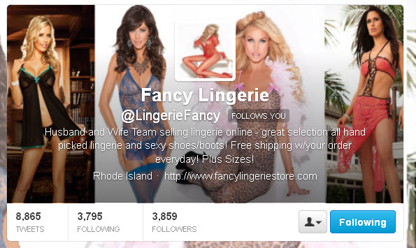 Fancy Lingerie @LingerieFancy Twitter header