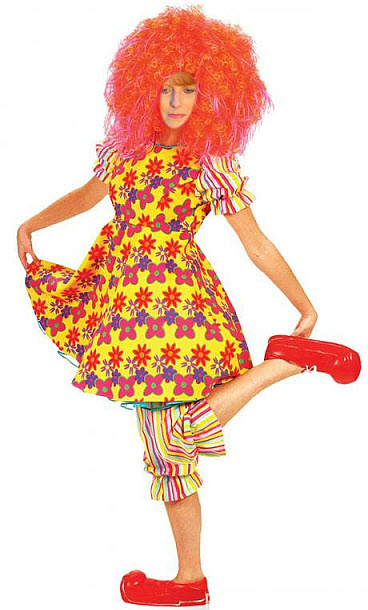 clown redhead pale no fashion