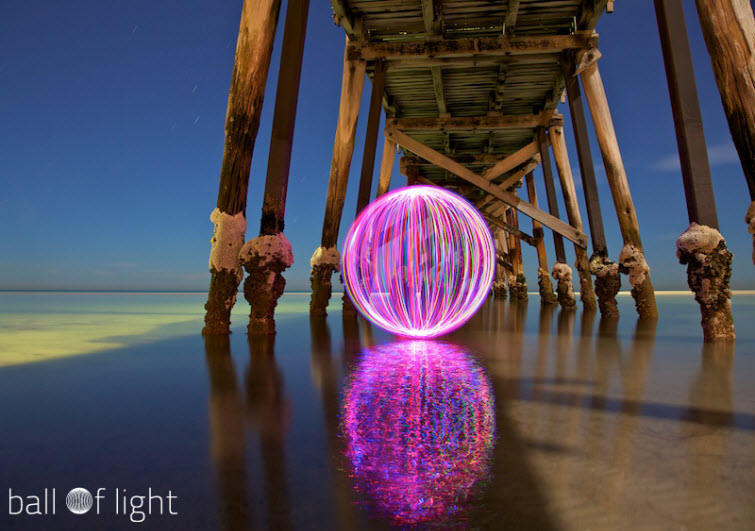 denis smith ball of light purple pier