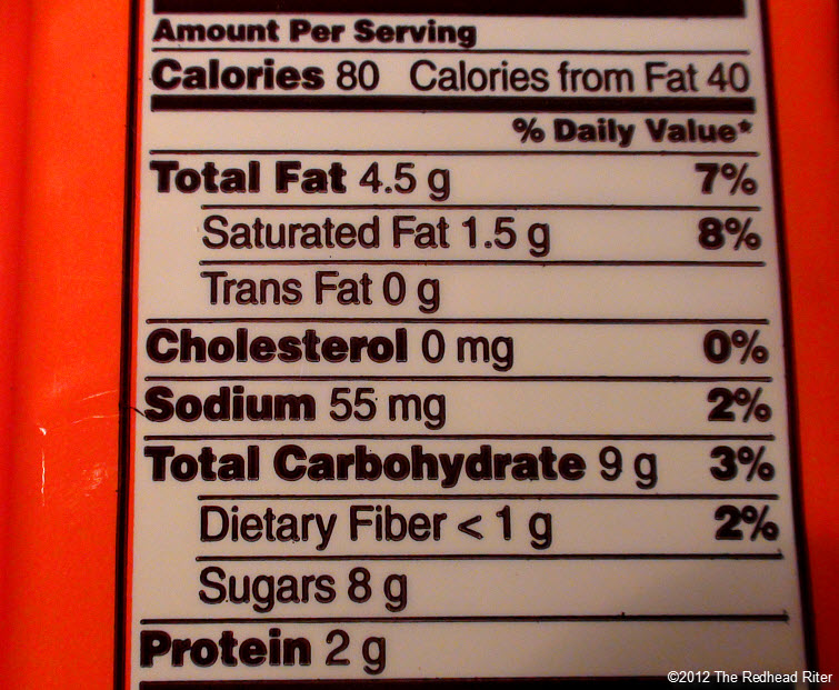 reeses peanutbutter cup nutrition information 3