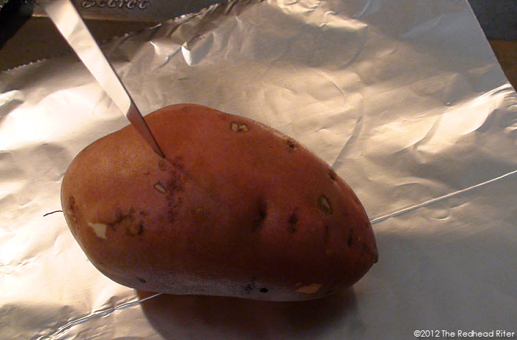 Oven Bake Sweet Potato 1