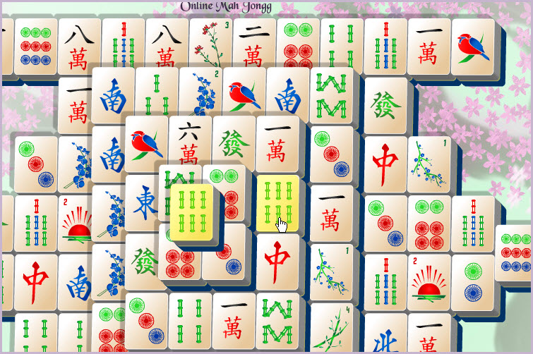 Online Mahjong Game click tiles