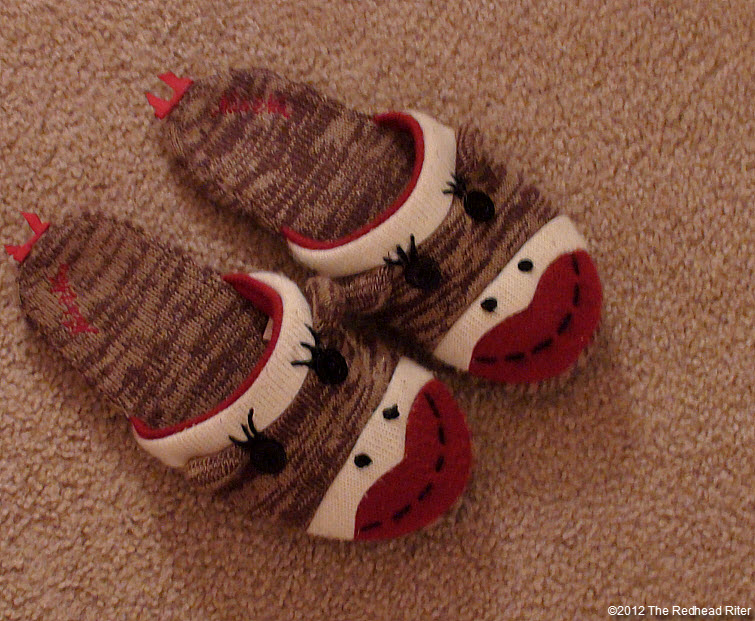 fun sock money slippers