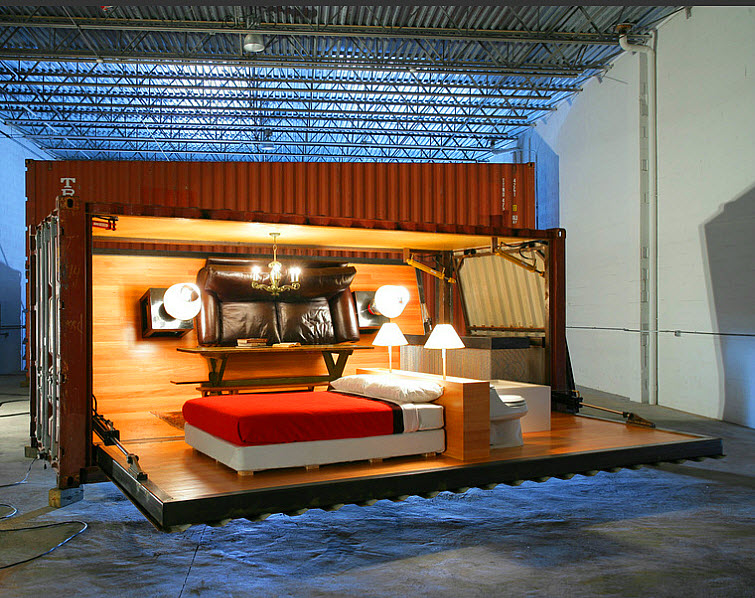 Storage Container Home Peter Aaron Architectural Photographer 3
