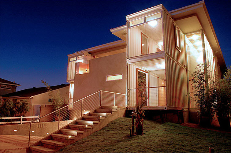 Storage Container Home Redondo Beach House Demaria Design