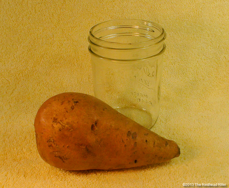 sweet potato jar root slips