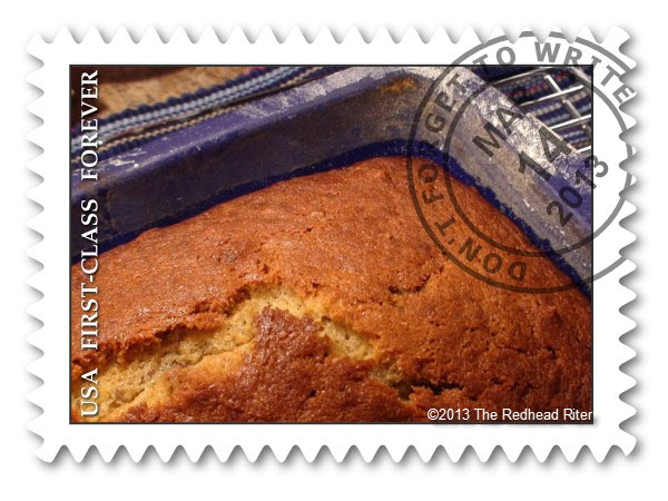 banana bread  Fake Postage Stamp