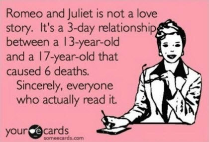 Funny eCards Cute Pictures Romeo Juliet