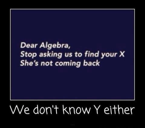 algebra x y