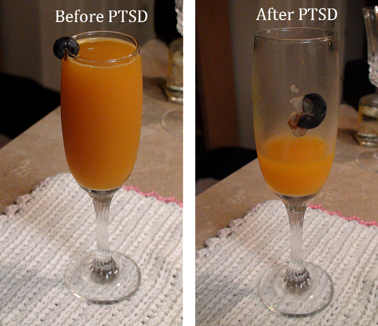 before and after PTSD