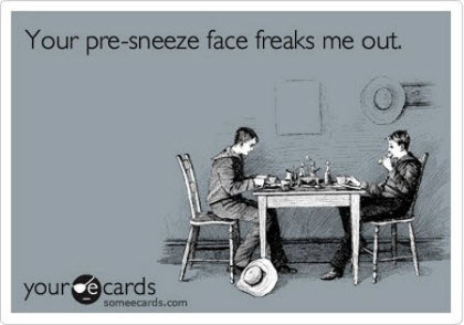 ecards funny your presneeze face