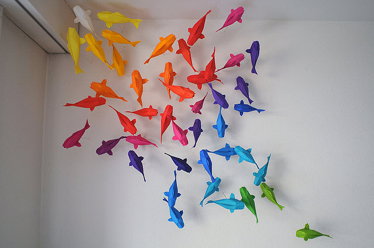 origami artist mobano origami fish 3