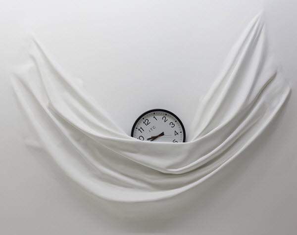 Daniel Arsham, Like A Sheet clock