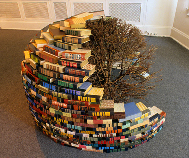 Artist Brent Crothers book dome small