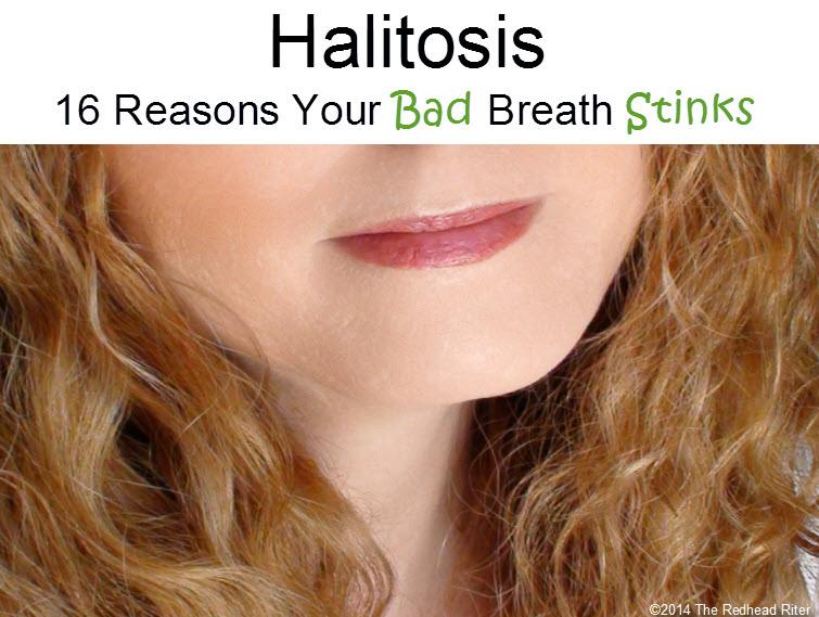 redhead mouth lips halitosis Bad Breath Stinks
