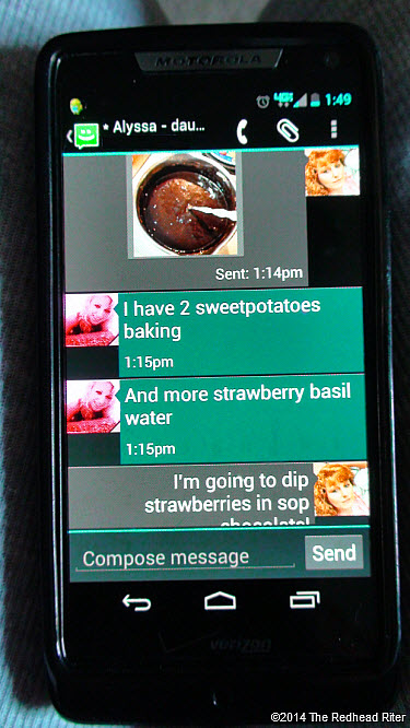 2 Life Messages In Chocolate Texts Redhead Sherry Riter
