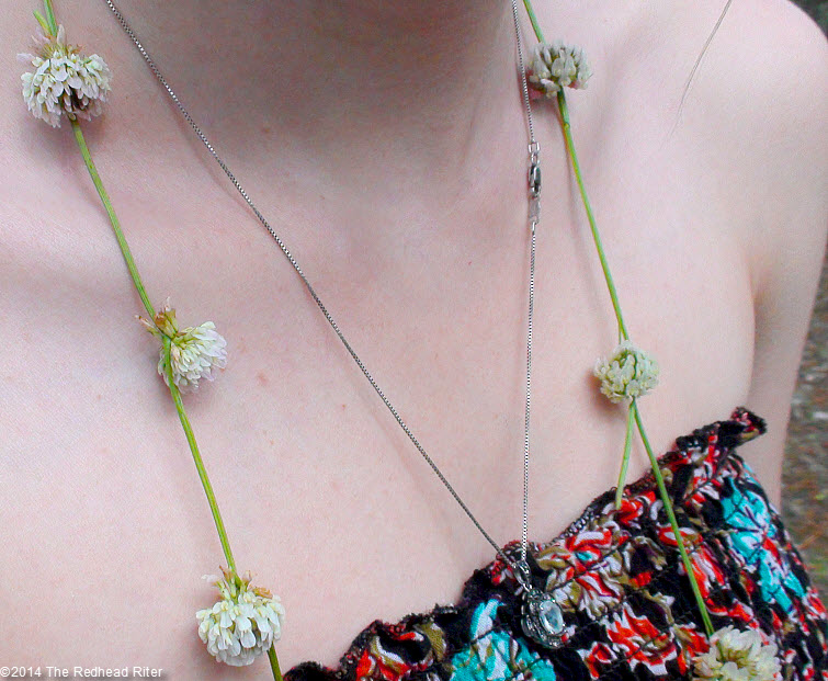 Alyssa's Clover Flower Necklace