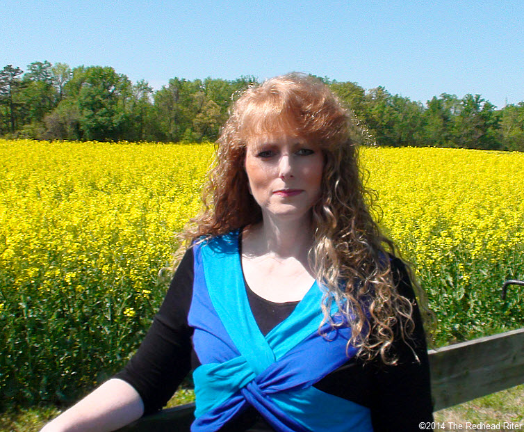 Sherry Redhead Riter Yellow Field Rapeseed Flowers Canola Oil  Richmond Virginia
