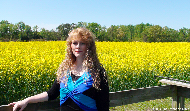 Sherry Redhead Riter Yellow Fields Rapeseed Flowers Canola Oil  Richmond Virginia