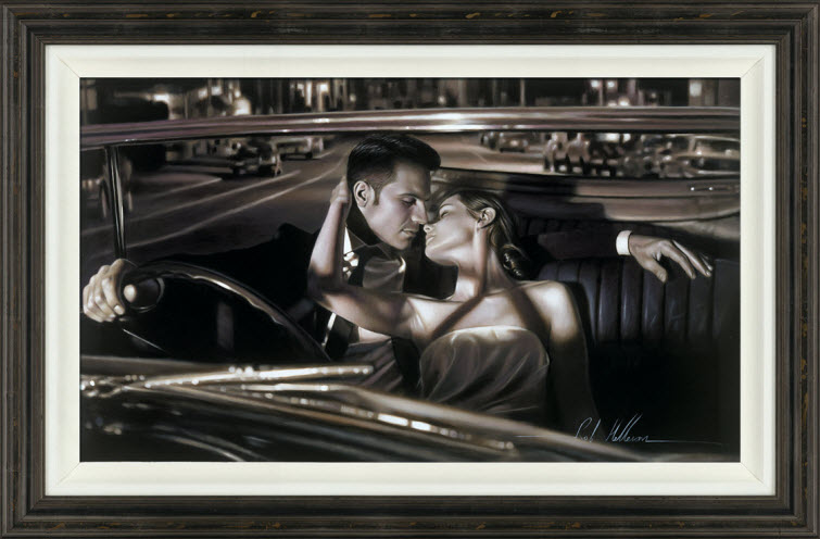 True Romance Artist Ron Hefferans Photorealistic Glamorous Oil Paintings 01