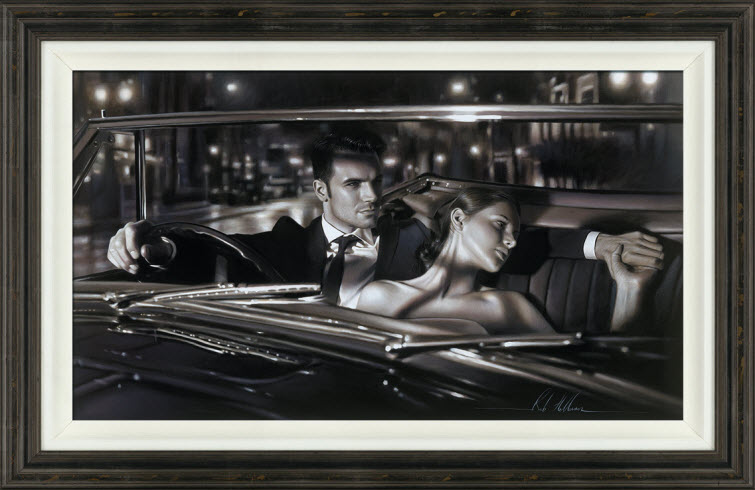 True Romance Artist Ron Hefferans Photorealistic Glamorous Oil Paintings 03