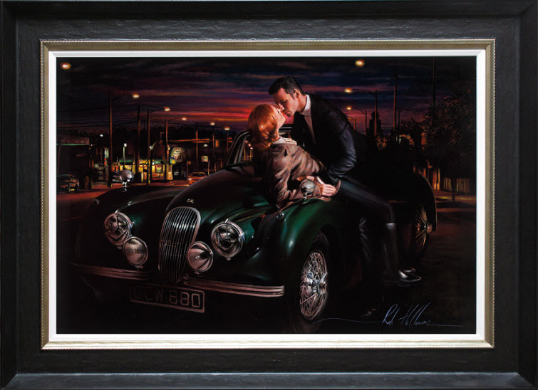 redhead True Romance Artist Ron Hefferans Photorealistic Glamorous Oil Paintings