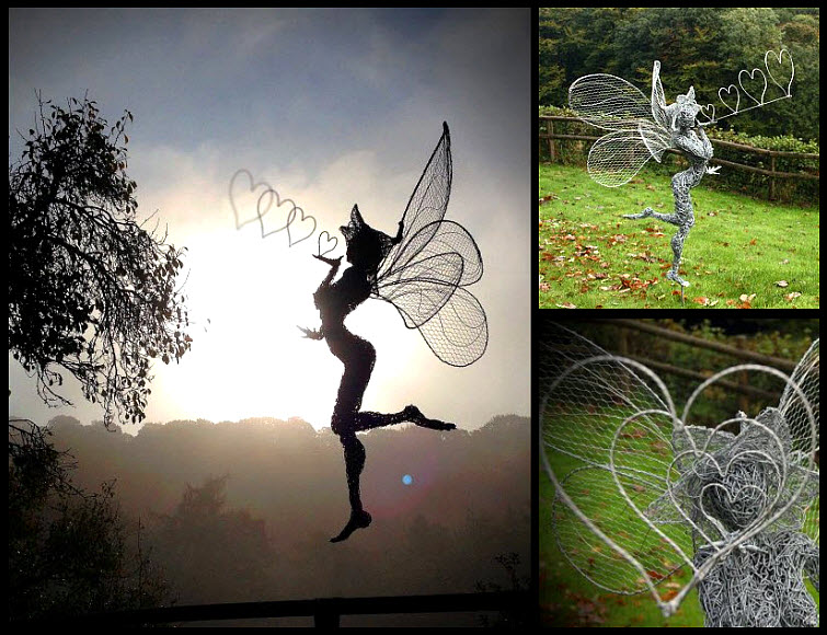 Fantasywire Robin Wight wire fairy kiss
