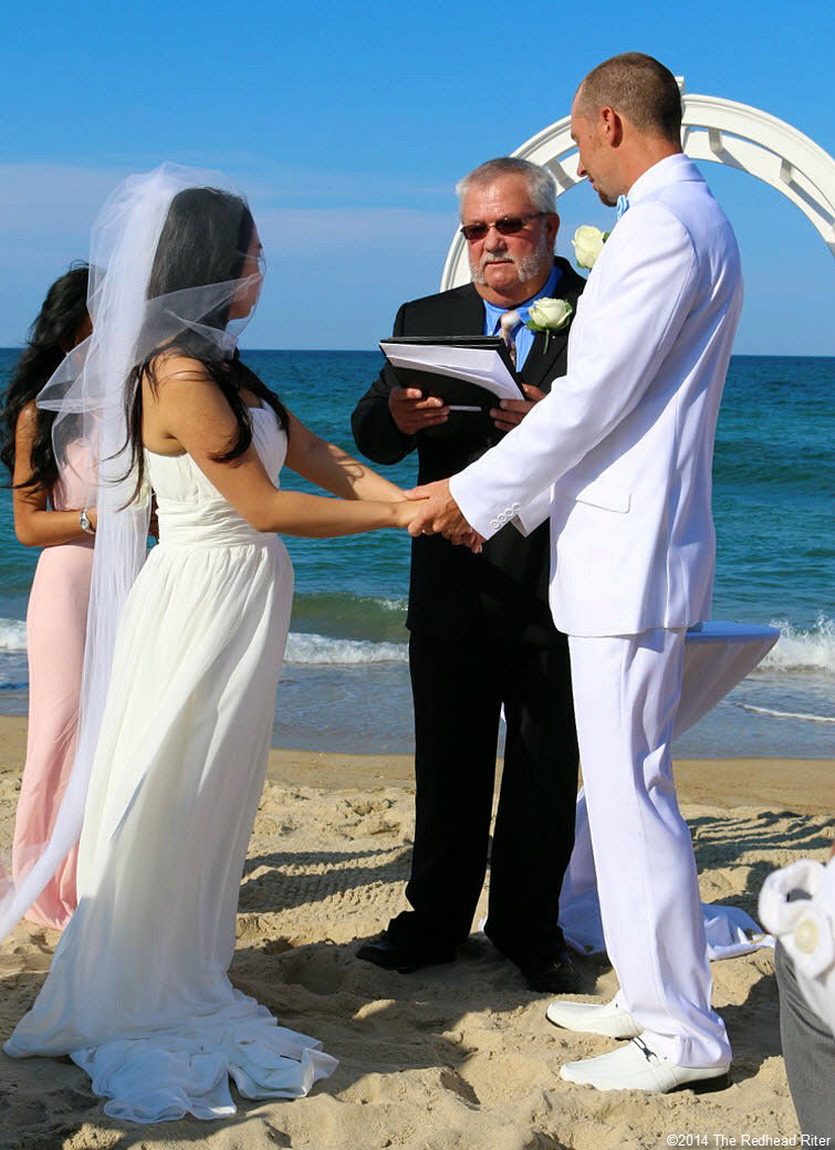 6 vows Outer Banks Beach Wedding 1