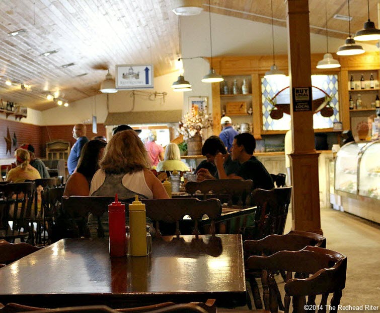 seating inside Weeping Radish Brewery Butchery Pub Restaurant