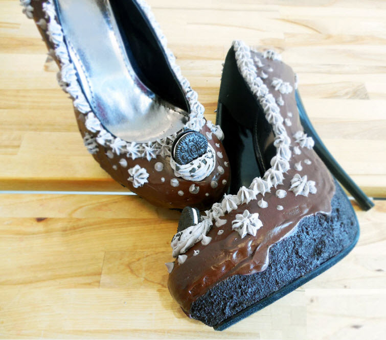 Chocolate Heels Wear Shoes Shoe Bakery Sweet Treats2