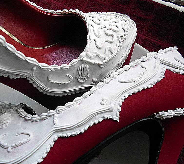 Red Velvet Pumps Wear Shoes Shoe Bakery Sweet Treats2