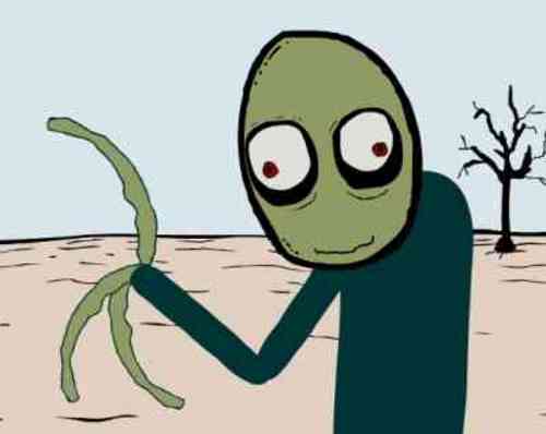 Salad Fingers And A Rusty Spoon – An Eye Opener